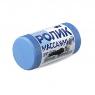 Ролик массажный для йоги INDIGO Foam roll IN045 30*15 см Голубой